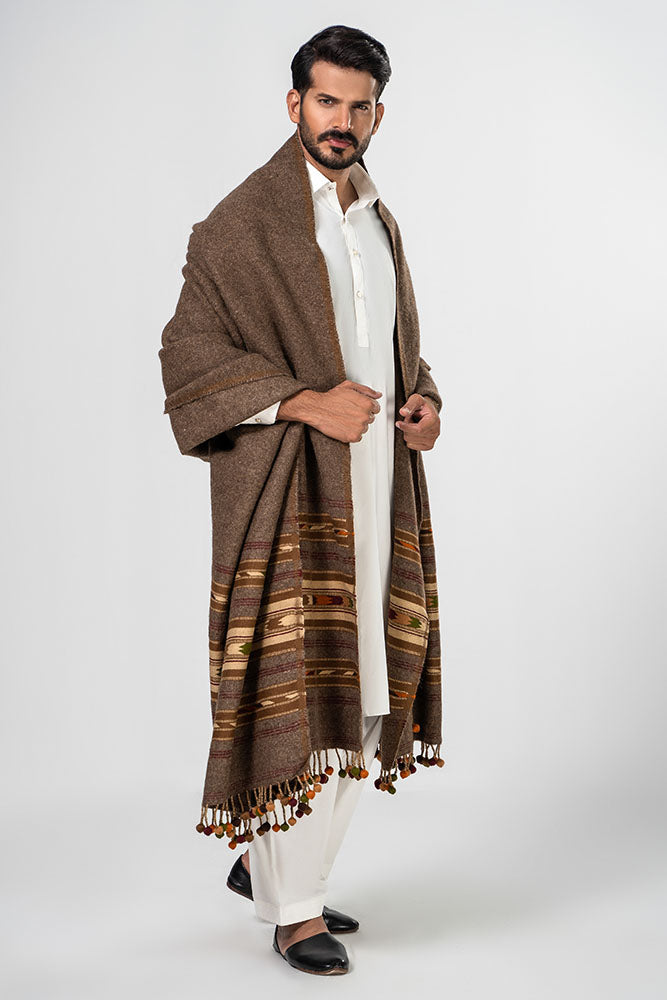 Nawab Bumbul Dark Shawl